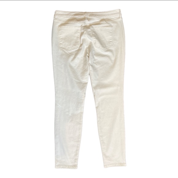 SONOMA MID RISE SKINNY EVERYDAY JEANS IN BLEACH WHITE **NWT** - Picture 5 of 9
